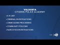 Valdosta citizens police academy looking for participants