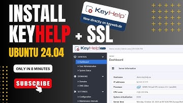 How to Install KeyHelp + SSL on Ubuntu 24 04 LTS (cPanel Alternative)
