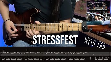 STRESSFEST - (Steve Morse Cover) - WITH TAB