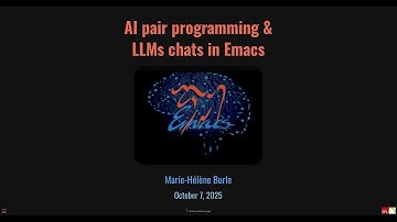 AI pair programming and LLM chats in Emacs