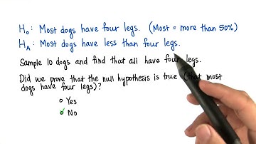 Fail to Reject the Null - Intro to Inferential Statistics