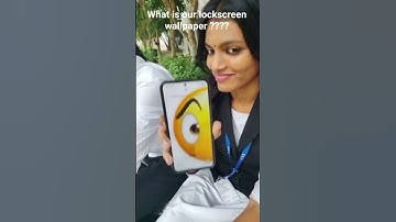 what is our lockscreen wallpaper 👀♥️ #funny #lockscreenwallpaper #reels #shorts #youtubeshorts #fyp