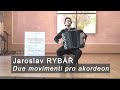 Jaroslav Rybář: Due movimenti pro akordeon ACCORDION Murza Ярослав Рыбаш Рибаш Мурза баян Harmonica