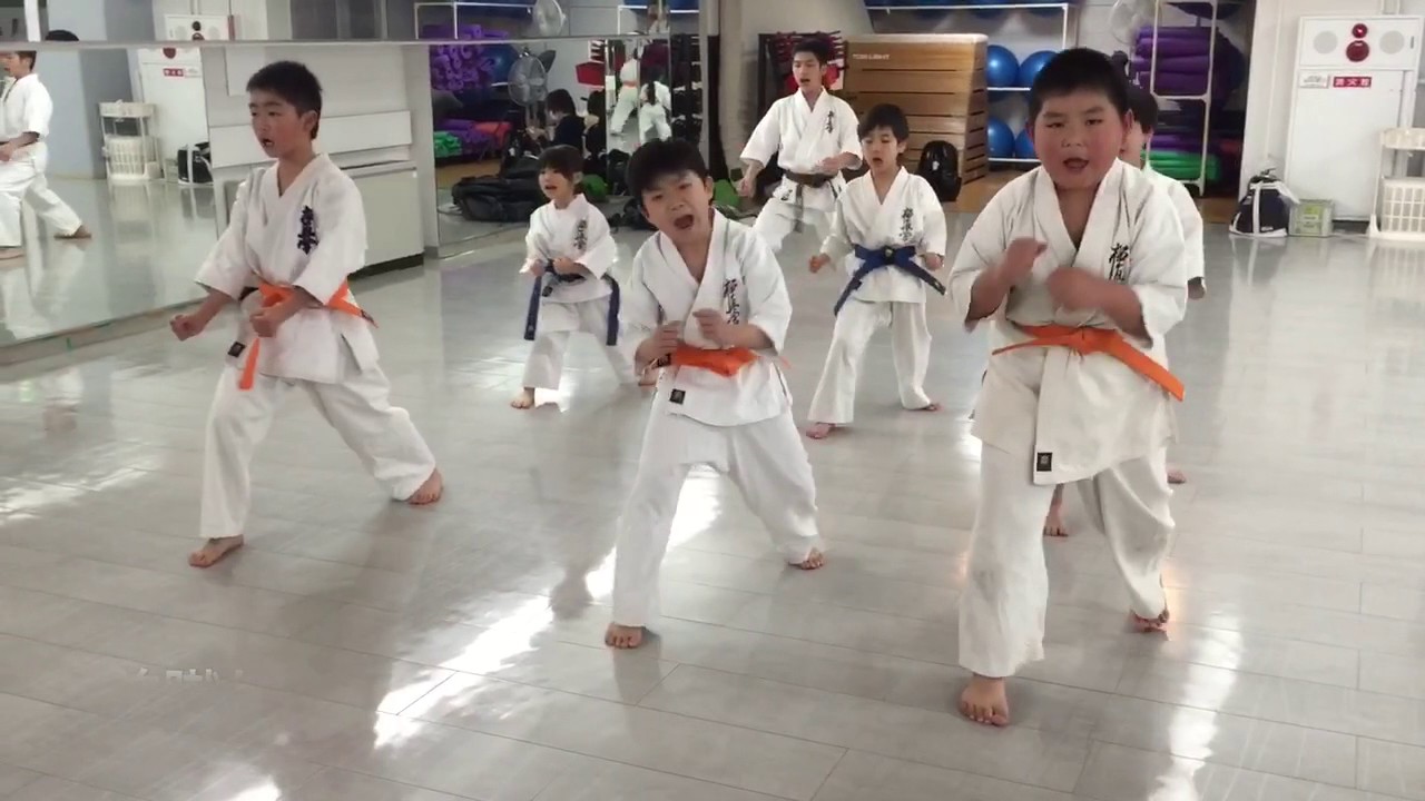 ヴェルディおゆみの道場 元気な気合 千葉市 鎌取 おゆみ野 子供空手 Youtube