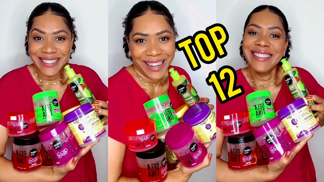 TOP 12 GELATINAS E GÉIS PARA CABELOS CRESPOS E CACHEADOS 💥