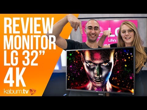 Monitor 4K? Review do LG UHD 4K de 32 Polegadas .feat Dyuky