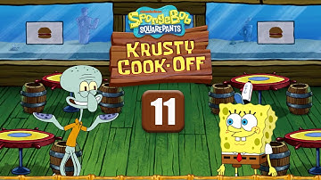 SpongeBob: Krusty Cook-Off - The Krusty Krab - Part 11 - (Level 21-25) Tutorial (iOS, Android)