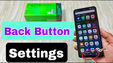 Infinix Note 40x 5g Back Button Settings Kaise Karen | Back Button Kaise Lagaye |