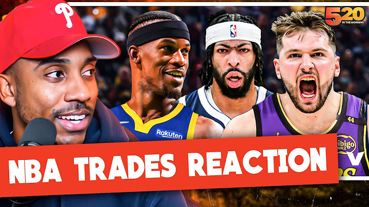 Jeff Teague REACTS to CRAZY NBA trade deadline, Luka Doncic for AD, Butler-Warriors, LeBron drops 42