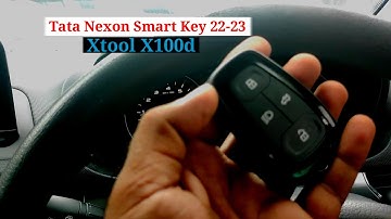 Xtool X100d Tata Nexon smart key working done 👍