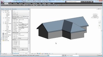REVIT - Roof  Basics  03 Intersect by Footprint - CADclips