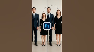Easiest Way to Increase Height in Photoshop (2025 Update) | #shorts