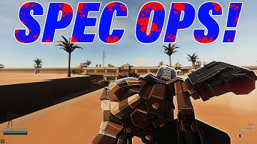 Realistic Ravenfield mod Awesome SPEC OPS Gameplay! (with mods and shaders) on Badlands Border!