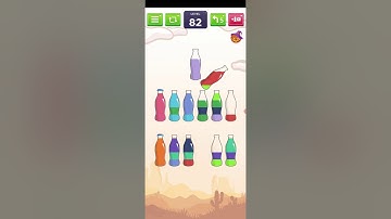 Liquid sort puzzle| Level 82