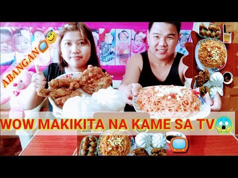 SPAGHETTI+SHRIMP BALLS+SIOPAO+FRIED CHICKEN |Kitty Xyna