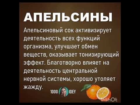 Про пользу апельсина