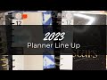 My 2023 Planner Line Up | Should have gotten an even dozen......