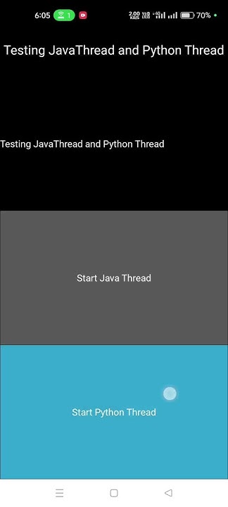 JavaThread on Kivy Android #kivy #python - YouTube