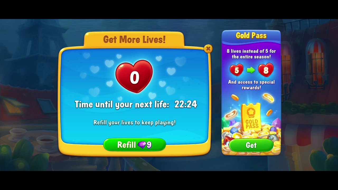 Fishdom gameplay level 1119 fail 2 - YouTube