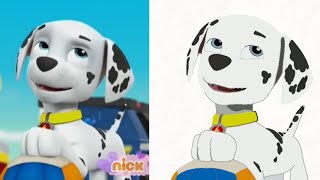 PAW Patrol Marshall Speed Drawing + Pups save a Friend Episode Link