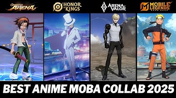 TOP ANIME COLLABS SKINS 2025 : Entrance | AOV | ONMYOJI ARENA | MLBB | HOK | JUMP ASSEMBLE
