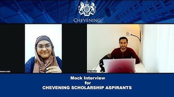 Chevening Mock Interview with Feedback | Issue 05 | 2022 - 2023