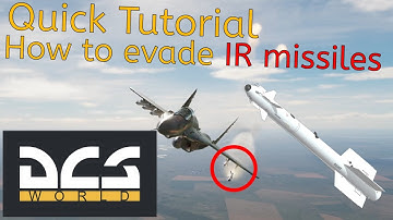 Quick Tutorial: How to Evade IR Missile in DCS WORLD