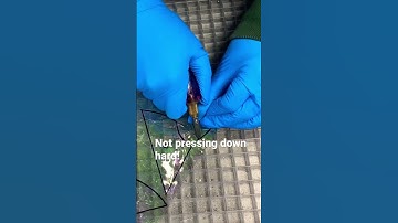 The SECRET to cutting stained glass perfect every time!!!