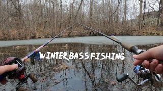 Winter bass fishing part 2