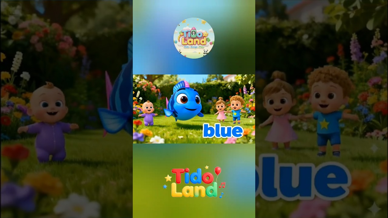 Blue Balloon Surprise! 🔵🐟 A Little Blue Fish! 