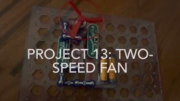 Snap Circuits Extreme SC-750 EP 2: Projects 10-14 | Lots of fans