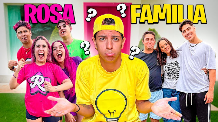 VOU MORAR COM MINHA FAMÍLIA ? *Despedida dos rosa