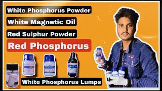 White Phosphorous Red sulphur White magnetic oil Best company Chemical||How to Make White phosphorus