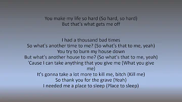 Post Malone - A Thousand Bad Times (lyrics)