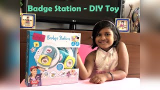 Badge Station - Kids Diy Toy Badge Maker