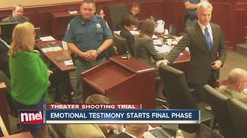 Heart-wrenching testimony from family members in theater shooting sentencing