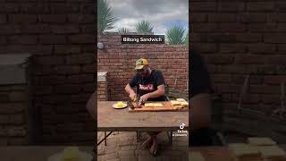 How to make a South African Biltong Sandwich 🥪🇿🇦