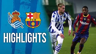 HIGHLIGHTS | Real Sociedad 1 (2) - 1 (3) FC Barcelona | SUPERCOPA HIGHLIGHTS | Real Sociedad 1 (2) - 1 (3) FC Barcelona | SUPERCOPA
