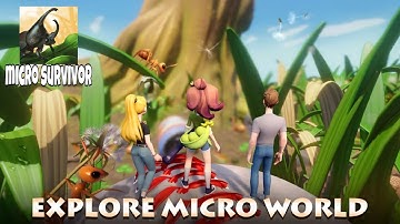 GROUNDED mobile walkthrough (Android iOS) - Micro Survivor gameplay