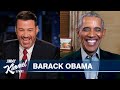 President Obama is Scared of Sasha and Roasts Donald Trump