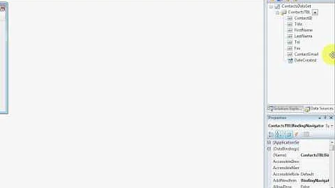 VB.NET Tutorial: Working With Data(2) Connect Database to VB.net Project