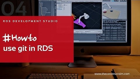 [RDS] 004 - ROS Development Studio #Howto use git in RDS