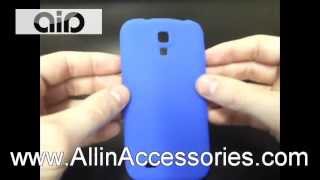 Samsung Galaxy S4 S IV 4 i9500 Blue Soft Silicone Case Cover screenshot 2