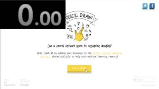 Google Quick Draw Any% Skip Button Allowed [Speedrun 17s 230ms]