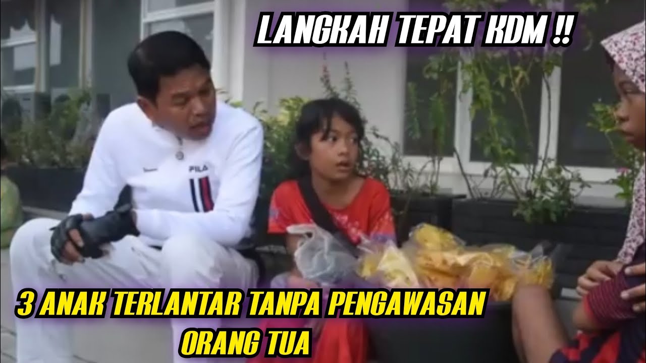 3 ANAK TERLANTAR KDM MELAKUKAN LANGKAH TEPAT ‼️KDM PANTAS RI 1