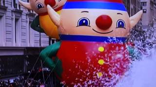 Confetti on Macy's Thanksgiving Parade