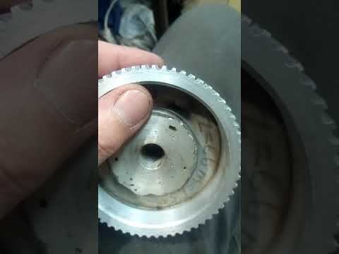 Готовый шкив.