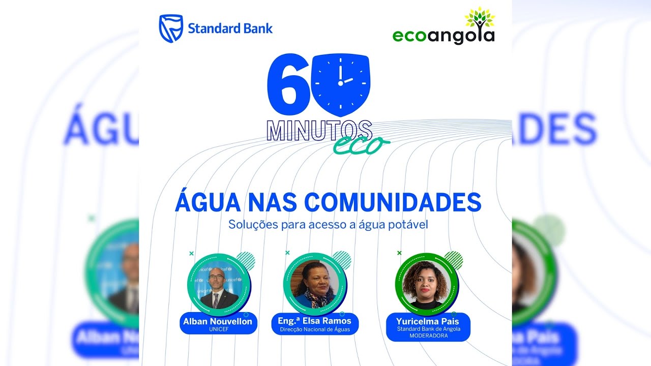 60min Eco: Água nas comunidades - Soluções para acesso a água potável