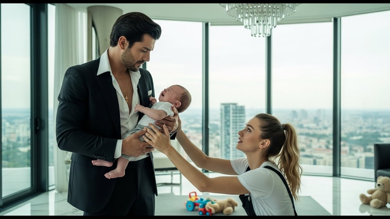 Dopo la morte della moglie, il boss trovò un neonato—finché la domestica sussurrò:Hai bisogno di me?