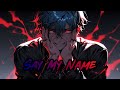 Nightcore Say My Name By Aiyun Lyric Video Commission 